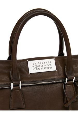 Borsa a spalla 5AC Loved to Death media in pelle marrone MAISON MARGIELA | SB1WG0074P8565T2180